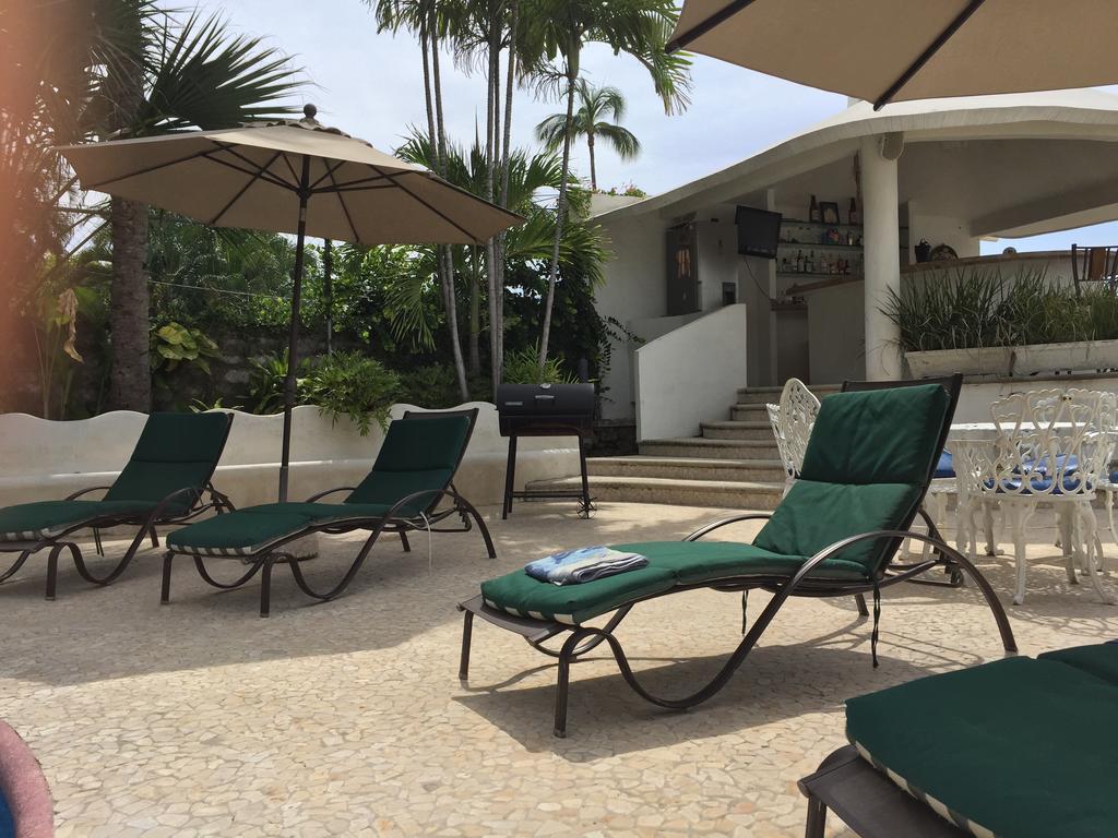 Villa Guitarron Gran Terraza Vista Espectacular 6 Huespedes Piscina Gigante Acapulco